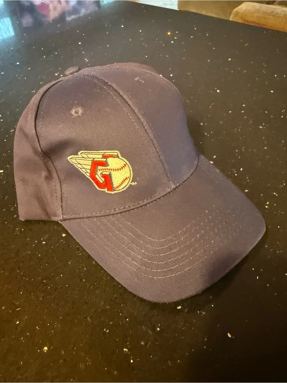 Cleveland Guardians Baseball Cap with Embroidered Baseball Logo